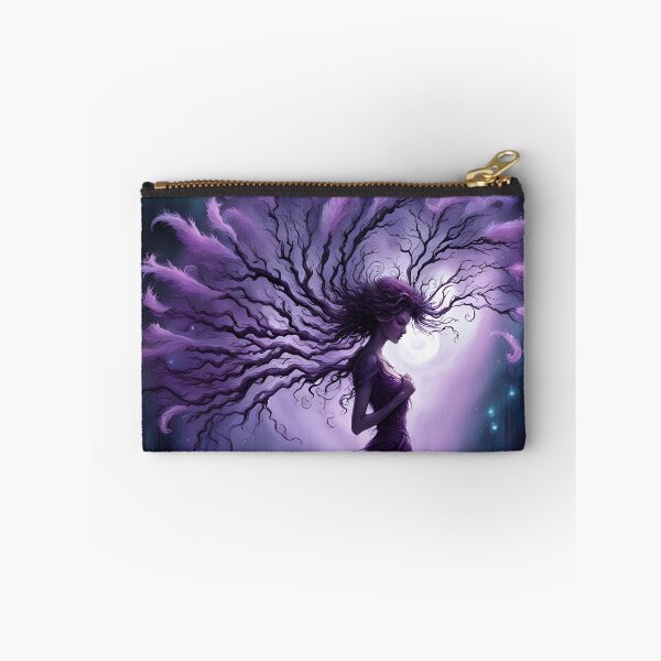 Item preview, Purple Plume Tree Fairy - Changeling designed and sold by Bright-Moonrise.