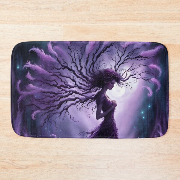Item preview, Purple Plume Tree Fairy - Changeling designed and sold by Bright-Moonrise.
