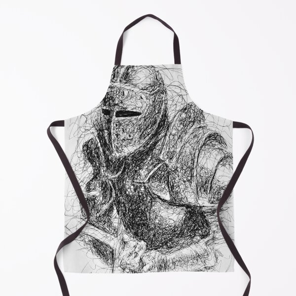 Item preview, knight done in scribble designed and sold by clayt56.