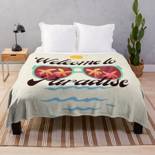Item preview, Welcome to Paradise - Life quote design designed and sold by TheArtistOf2022.