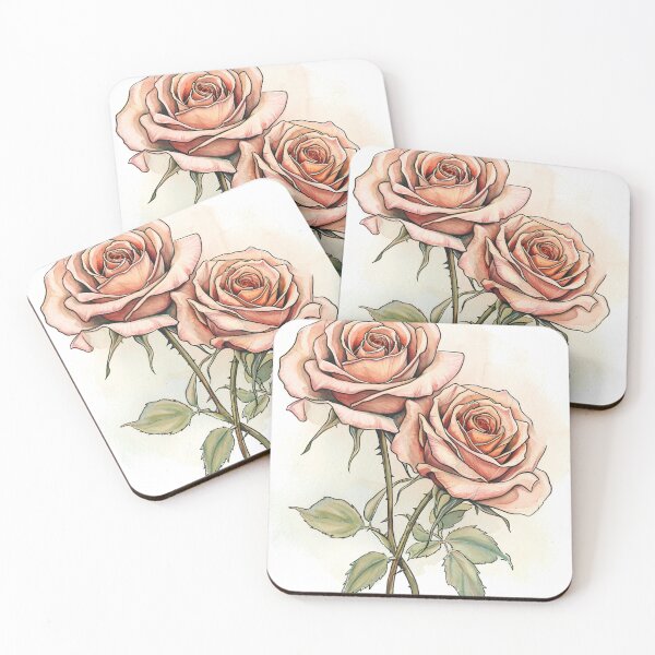 Item preview, Duet of Dawn: Twin Roses in Bloom designed and sold by dungeonwarriors.