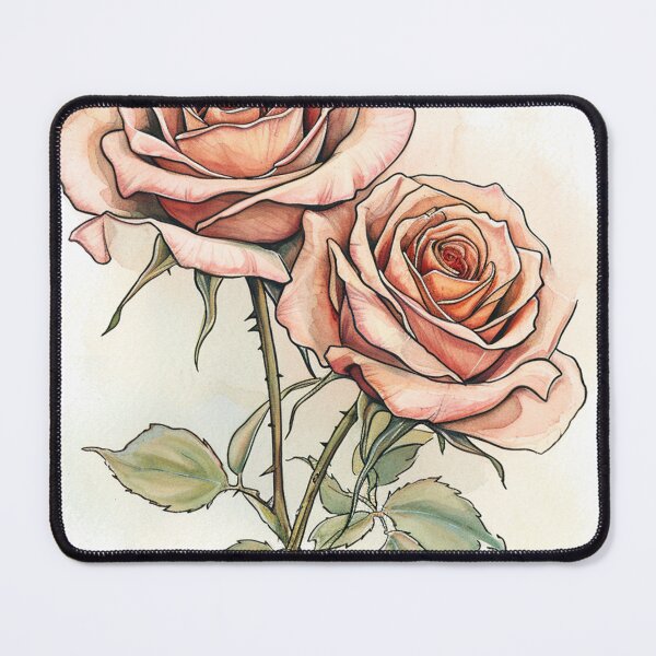Item preview, Duet of Dawn: Twin Roses in Bloom designed and sold by dungeonwarriors.
