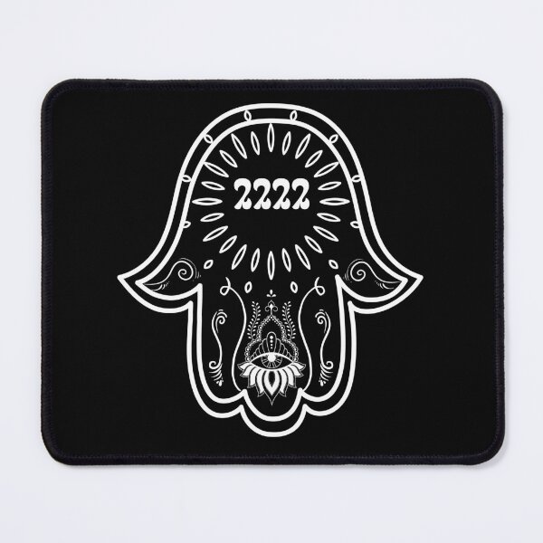 Artikelvorschau, 2222 Engelszahl Hamsa Hand entworfen und verkauft von hamsasoul.
