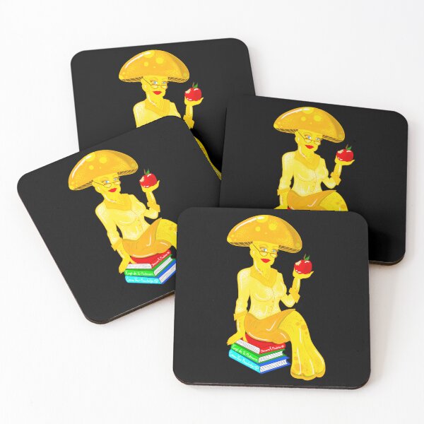 Item preview, Golden Teacher Mushroom, Goldie, The Psychedelic Family designed and sold by MayGreenAbgrall.