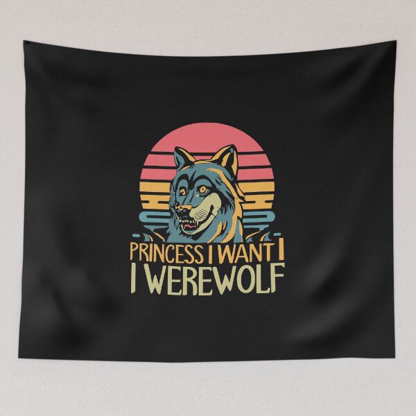 Item preview, Werewolf Forget Princess I Want Werewolf T-Shirt designed and sold by MizoX7.