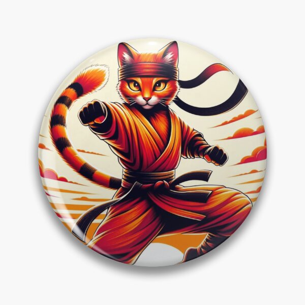 Item preview, Ninja cat at sunset designed and sold by T2-jn.