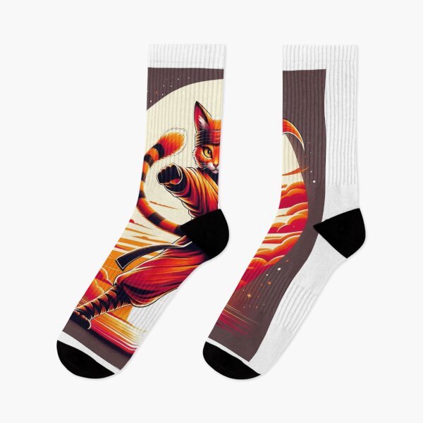 Item preview, Ninja cat at sunset designed and sold by T2-jn.