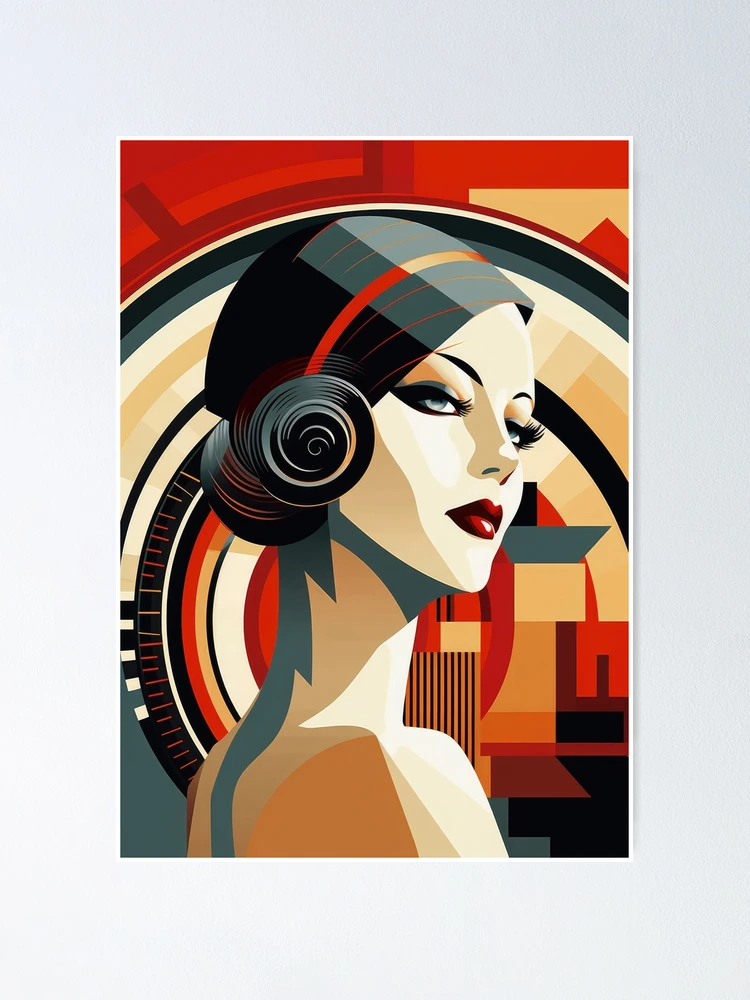 アート・デザイン・音楽 ART DECO POSTERS Art-Deco-Woman-51