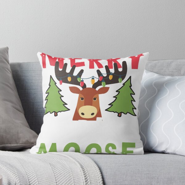 Item preview, Merry Christ Moose - Funny Christmas Gift Idea Christmas Humor designed and sold by lookhumandesign.