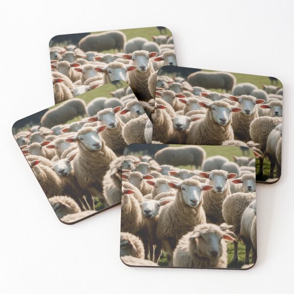 Item preview, Herd of Sheep designed and sold by Bunmigraphics .