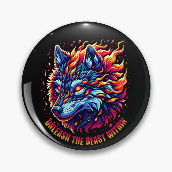 Item preview, Fire Wolf: Unleash The Beast designed and sold by bigEarth715.