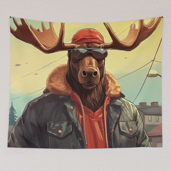 Item preview, Moose | Hip Hop style designed and sold by ComicsFactory.