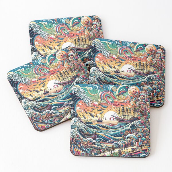 Item preview, Vibrant tide designed and sold by Stéphane MEYER.