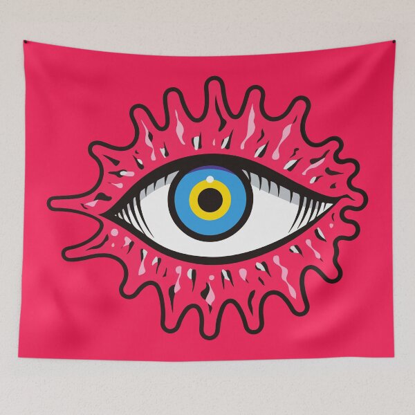 Item preview, Trippy Acid LSD Colorful Vibrant Psychedelic Eye designed and sold by PrintShangri-La.