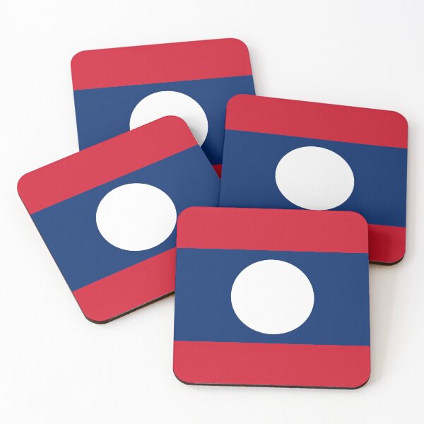 Item preview, Laos Flag designed and sold by FlagsandSymbols.