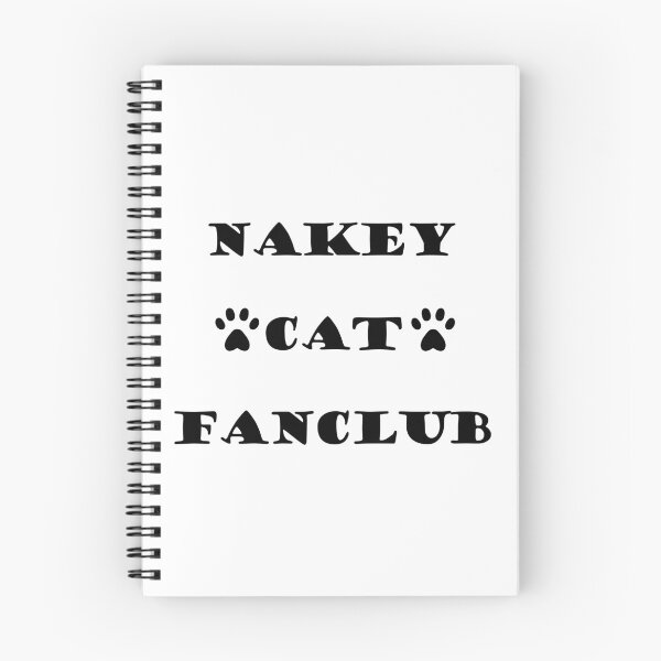 Artikelvorschau, Nakey Cat Fanclub schwarz entworfen und verkauft von OrangesAndFun.