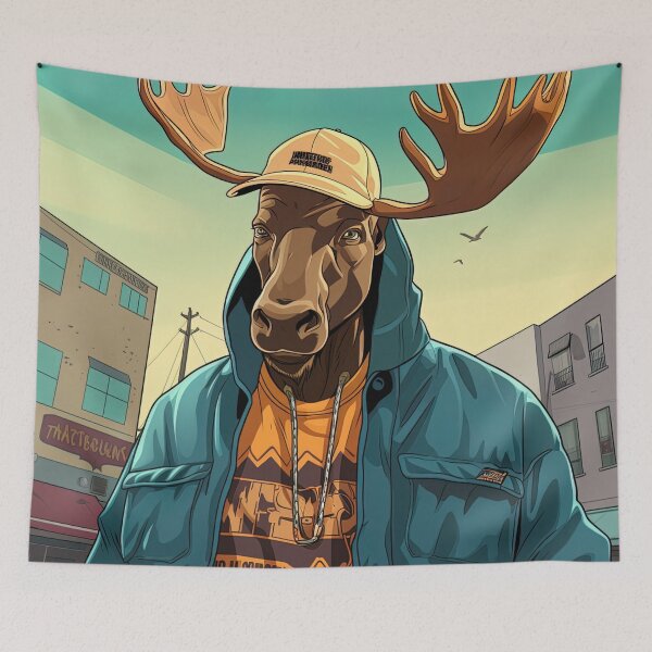 Item preview,  Moose | Hip Hop style designed and sold by ComicsFactory.