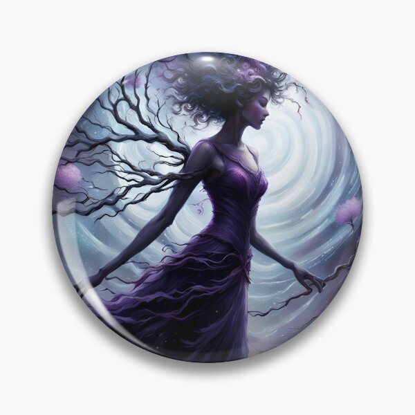 Item preview, Purple Plume Tree Fairy - Through the Fairy Portal designed and sold by Bright-Moonrise.