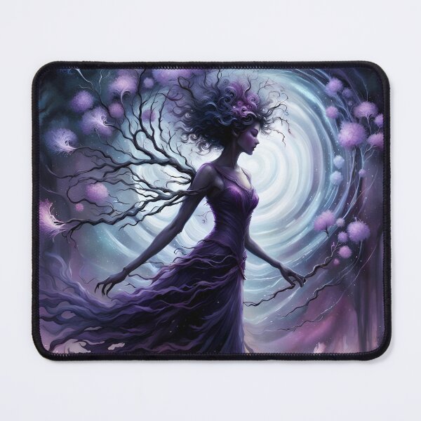 Item preview, Purple Plume Tree Fairy - Through the Fairy Portal designed and sold by Bright-Moonrise.