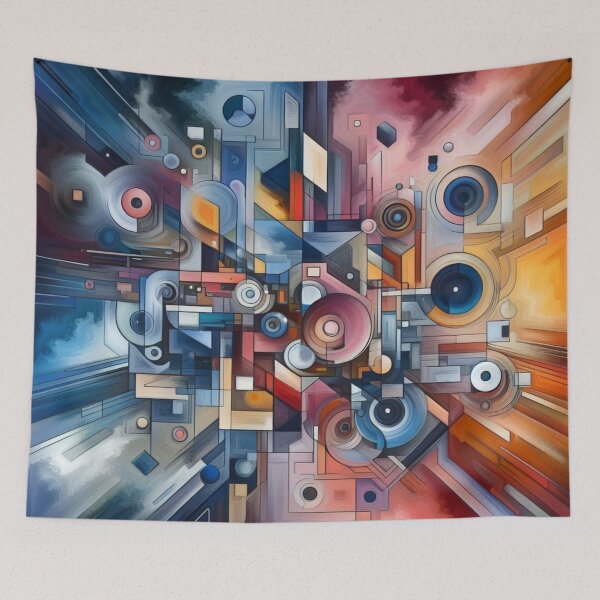 Item preview, Geometric Harmony of Colors designed and sold by Lyavalio.