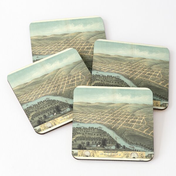 Item preview, Mankato, Minnesota (1870) designed and sold by allhistory.