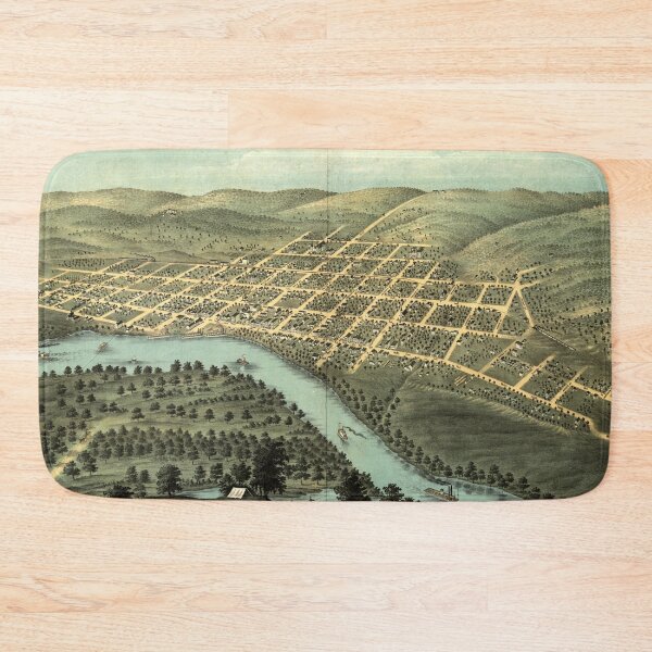 Item preview, Mankato, Minnesota (1870) designed and sold by allhistory.