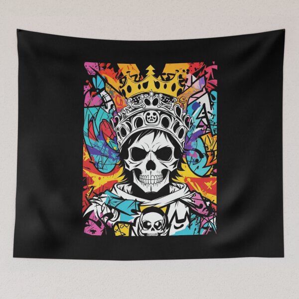 Item preview, Skull in a crown designed and sold by ArtCraftLab.