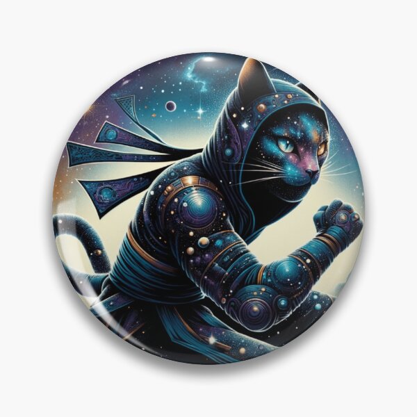 Item preview, Cosmic ninja cat designed and sold by T2-jn.
