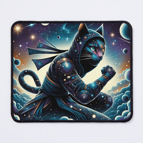 Item preview, Cosmic ninja cat designed and sold by T2-jn.