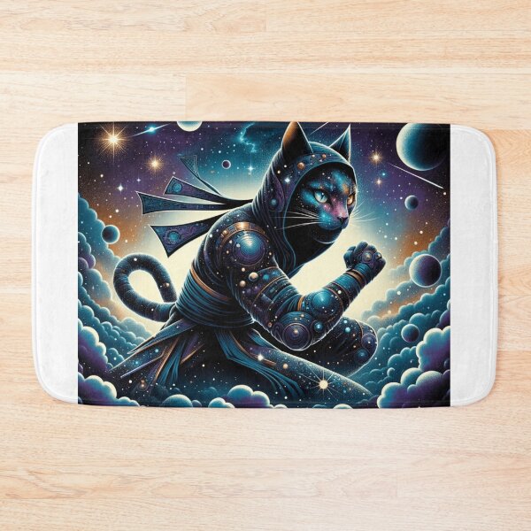 Item preview, Cosmic ninja cat designed and sold by T2-jn.