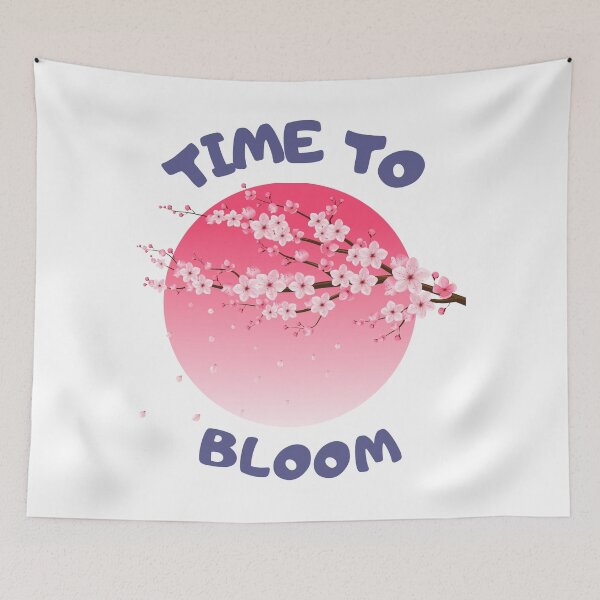Item preview, Time to Bloom - Self love quote design designed and sold by TheArtistOf2022.