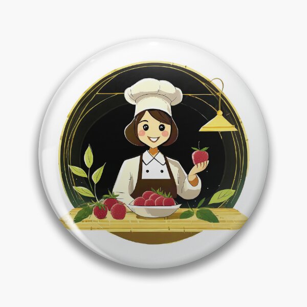 Item preview, Smiling Raspberry Chef designed and sold by omerfdln34.