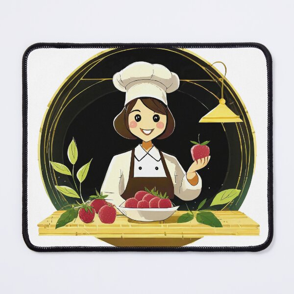 Item preview, Smiling Raspberry Chef designed and sold by omerfdln34.
