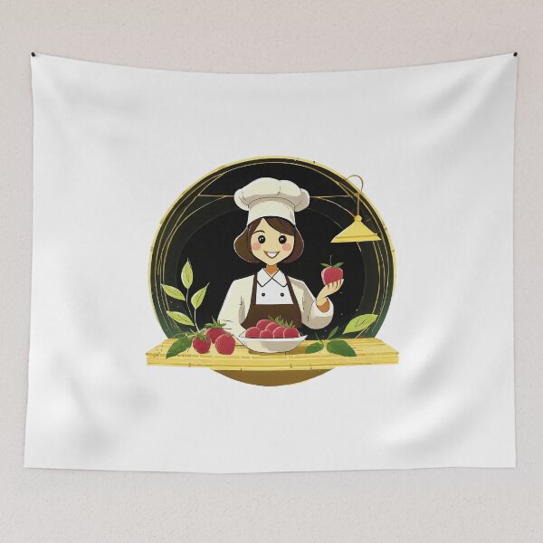 Item preview, Smiling Raspberry Chef designed and sold by omerfdln34.