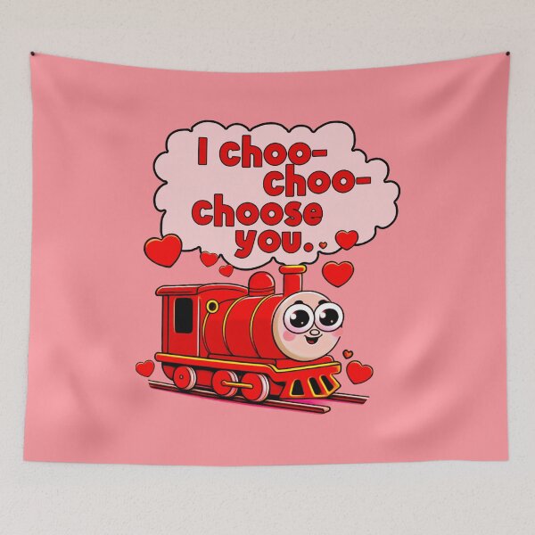 Item preview, I choo-choo-choose you designed and sold by sadieillust.