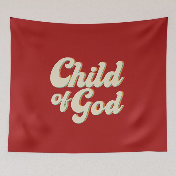 Item preview, Child of God - Retro Christian - Bible Verse designed and sold by stylishdzign.