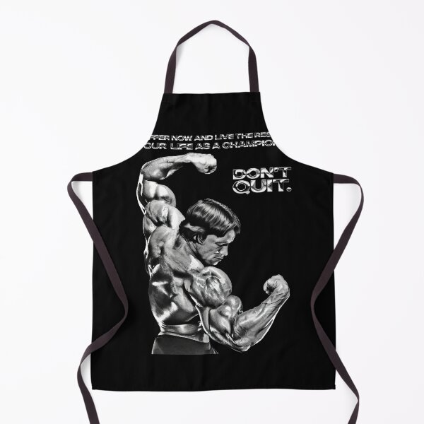 Item preview, Stoic Quote "Don't quit. Suffer now and live the rest of your life as a champion." Muhammad Ali. Arnold Schwarzenegger Fan art designed and sold by HuzaifaNaveedh.