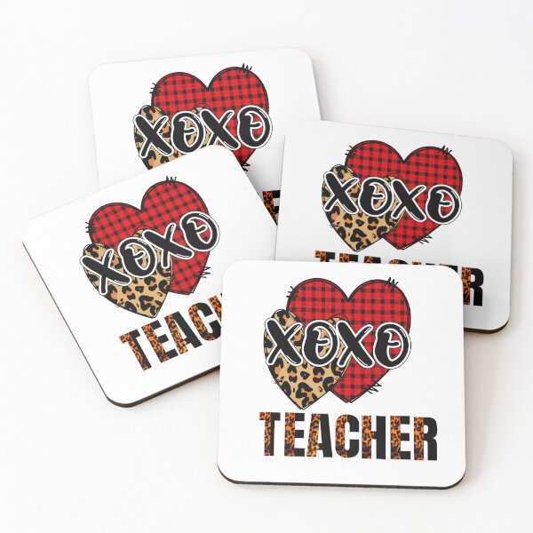 Item preview, Stylish XOXO Teacher Valentine designed and sold by NexaArts.