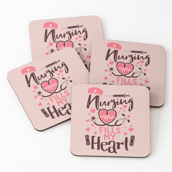 Item preview, Nursing Fills My Heart: Heartfelt Nursing Passion  designed and sold by NexaArts.
