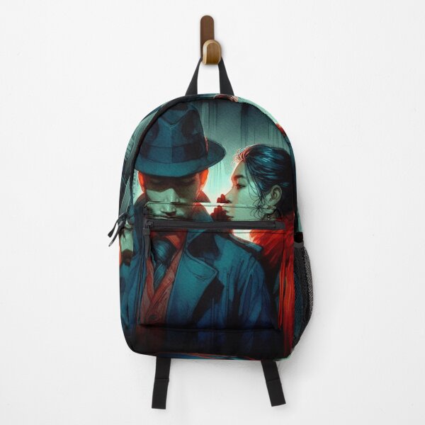 Item preview, Neo Noir Vintage Whispered Secret Man and Woman [Watercolor] designed and sold by RESToRAPTOR.