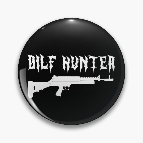 Item preview, Dilf Hunter: Aesthetic Gun Text Art  designed and sold by -Candy-Shop-.