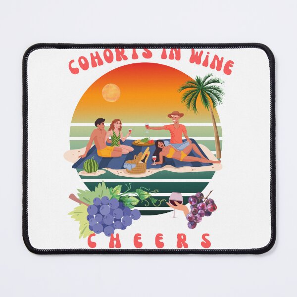 Item preview, Friends sharing wine on the beach. designed and sold by MCanderart.