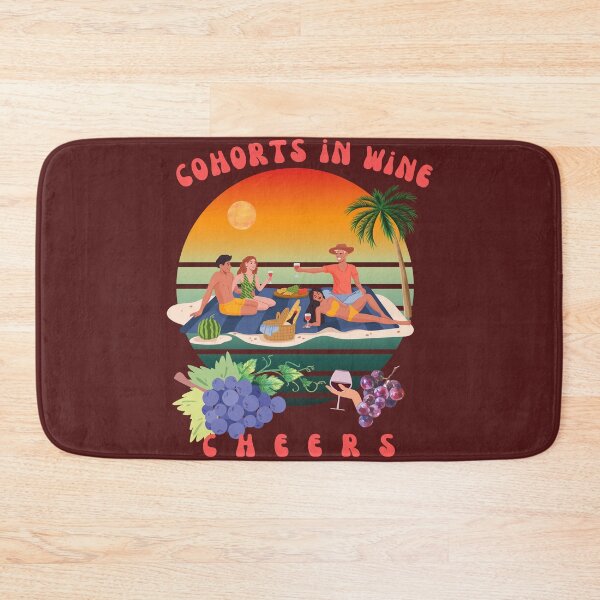 Item preview, Friends sharing wine on the beach. designed and sold by MCanderart.