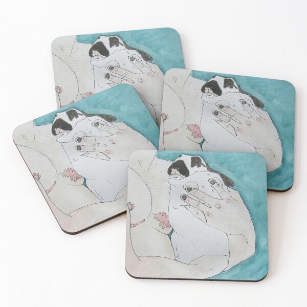 Item preview, Portrait of a rabbit  designed and sold by nameless---wolf.