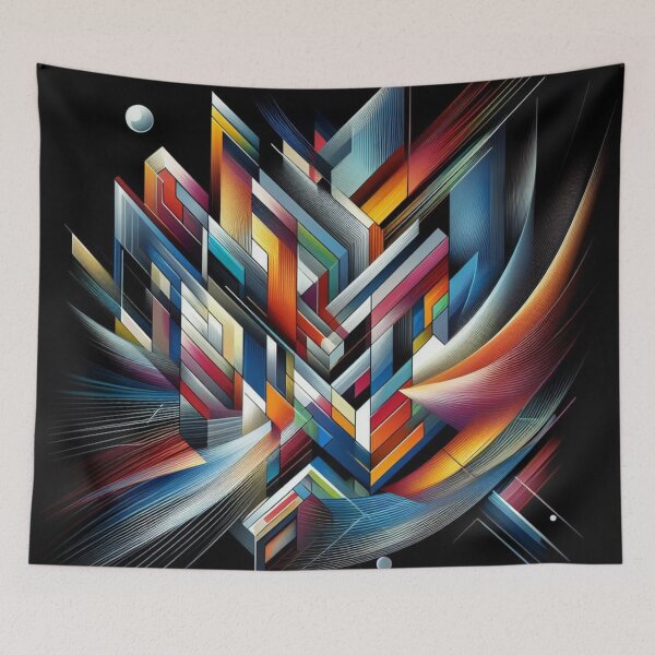 Artikelvorschau, Harmonie von Geometrie und Farbe entworfen und verkauft von Lyavalio.