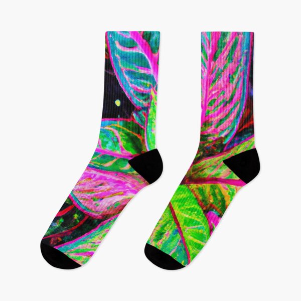 Item preview, Vivid Leaf Pattern Colorful Charm designed and sold by Health And Fitness Posts e-Store.