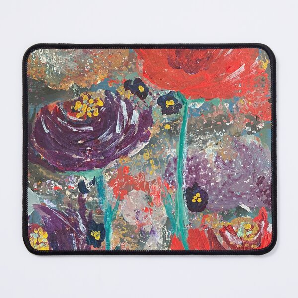 Item preview, Garden Dance in Acrylics designed and sold by Catherine Dixon.