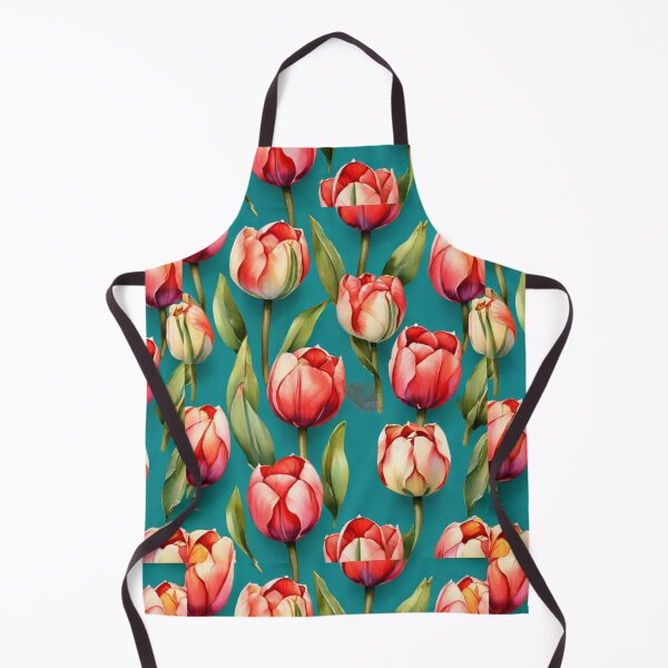 Artikelvorschau, Tulpenblüten; Blumenmuster entworfen und verkauft von PatternInArt.