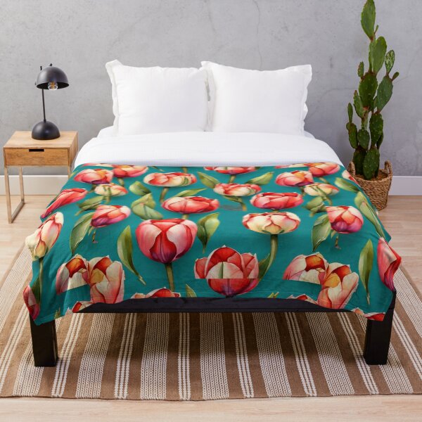 Artikelvorschau, Tulpenblüten; Blumenmuster entworfen und verkauft von PatternInArt.