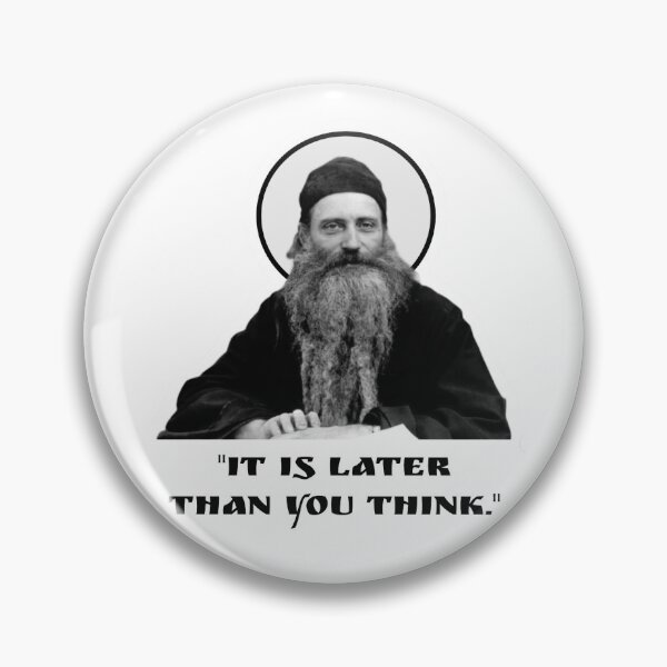 Item preview, Fr. Seraphim Rose designed and sold by BazedBros.